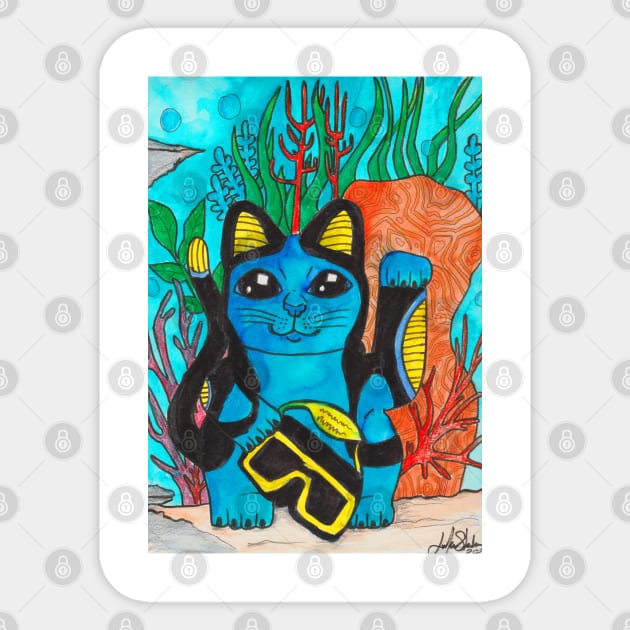 Dory catfish Sticker by JenStedman73